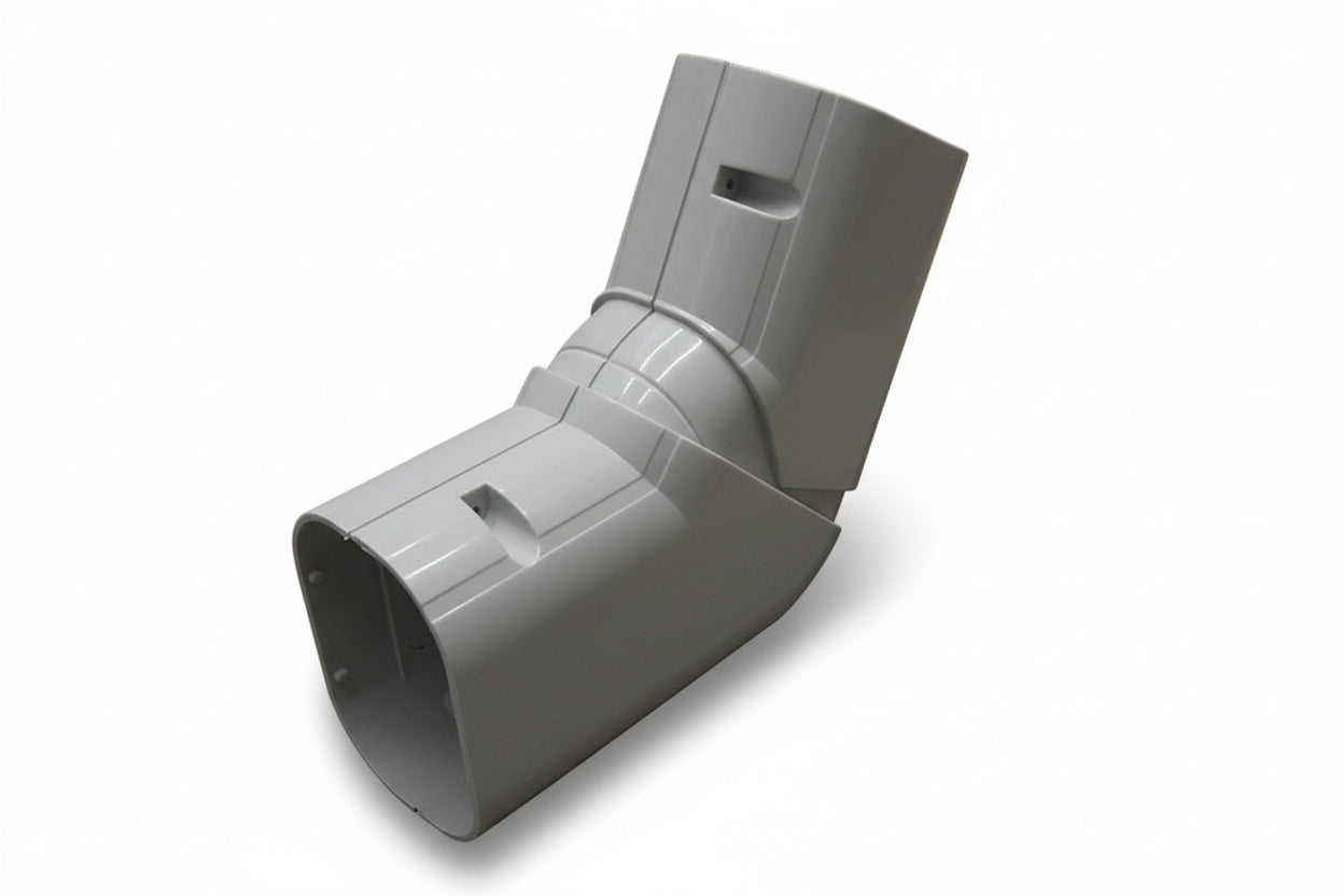 4" 120 Degree Universal Elbow Horizontal