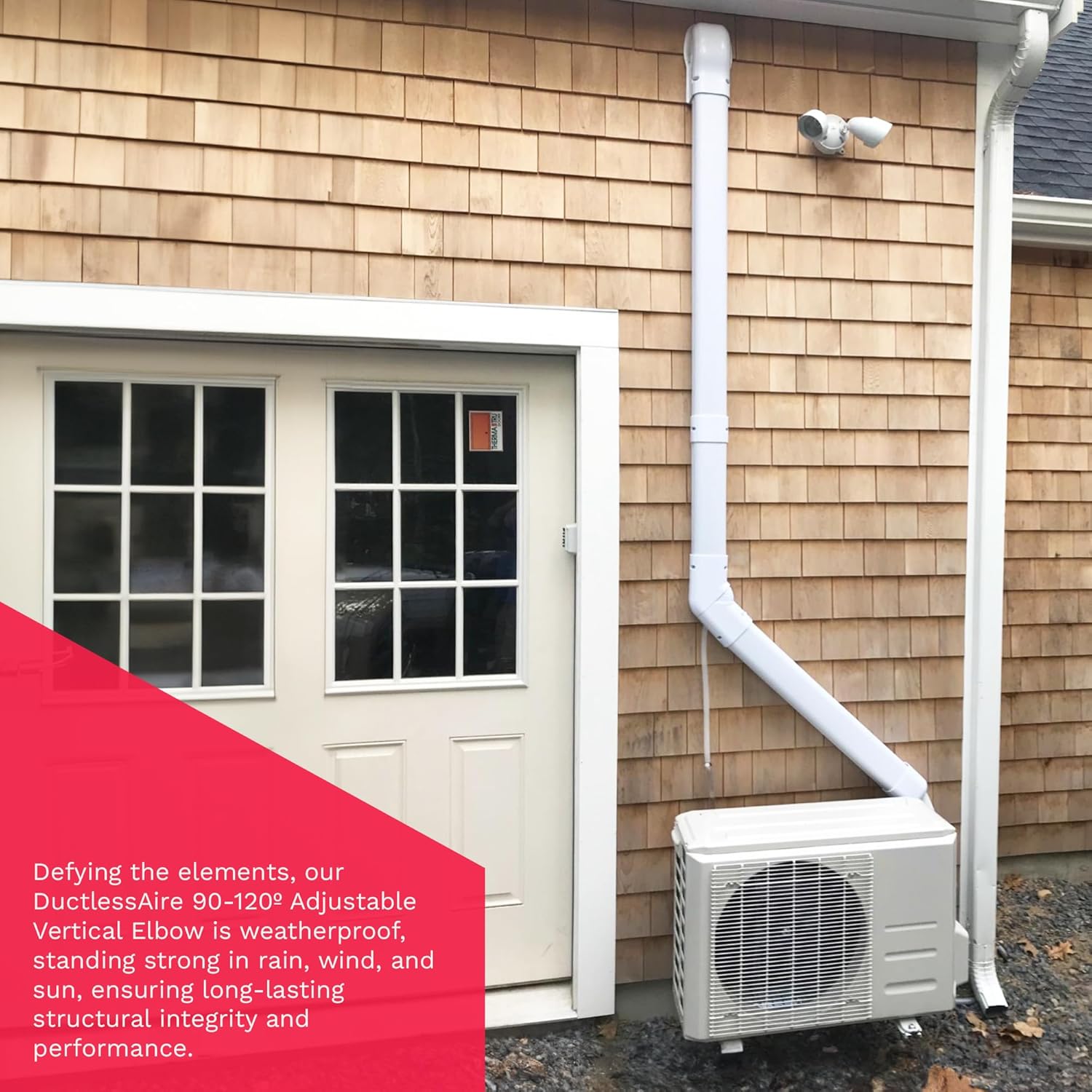 3" 120 Degree Universal Vertical Elbow Joint