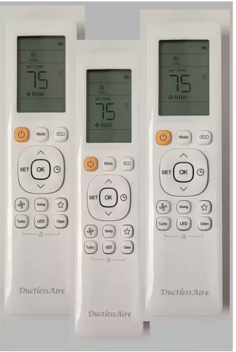 28,000 BTU R454b Multi Zone with (3) 9000 BTU Indoor Units (Up to 1,100 Combined Sq. Ft. Coverage)