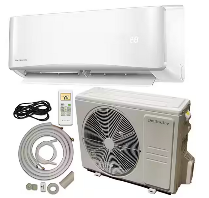 18,000 BTU 17 SEER Mini Split Heat Pump - (650-900 Sq. Ft. Coverage) M# PS1817