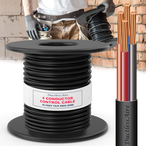 75 Ft. 14AWG 4 Conductor Communication Cable