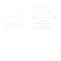 ENERGY STAR, ETL listed and AHRI certified