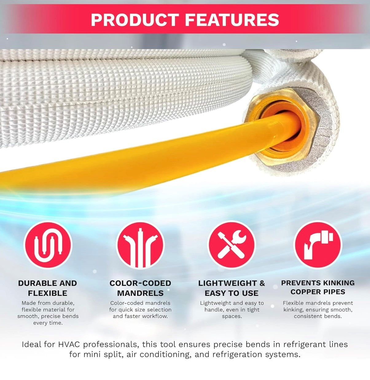 Lineset Bender Kit- 4 piece