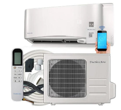 12,000 BTU 19 SEER Mini Split Heat Pump - (450-600 Sq. Ft. Coverage)